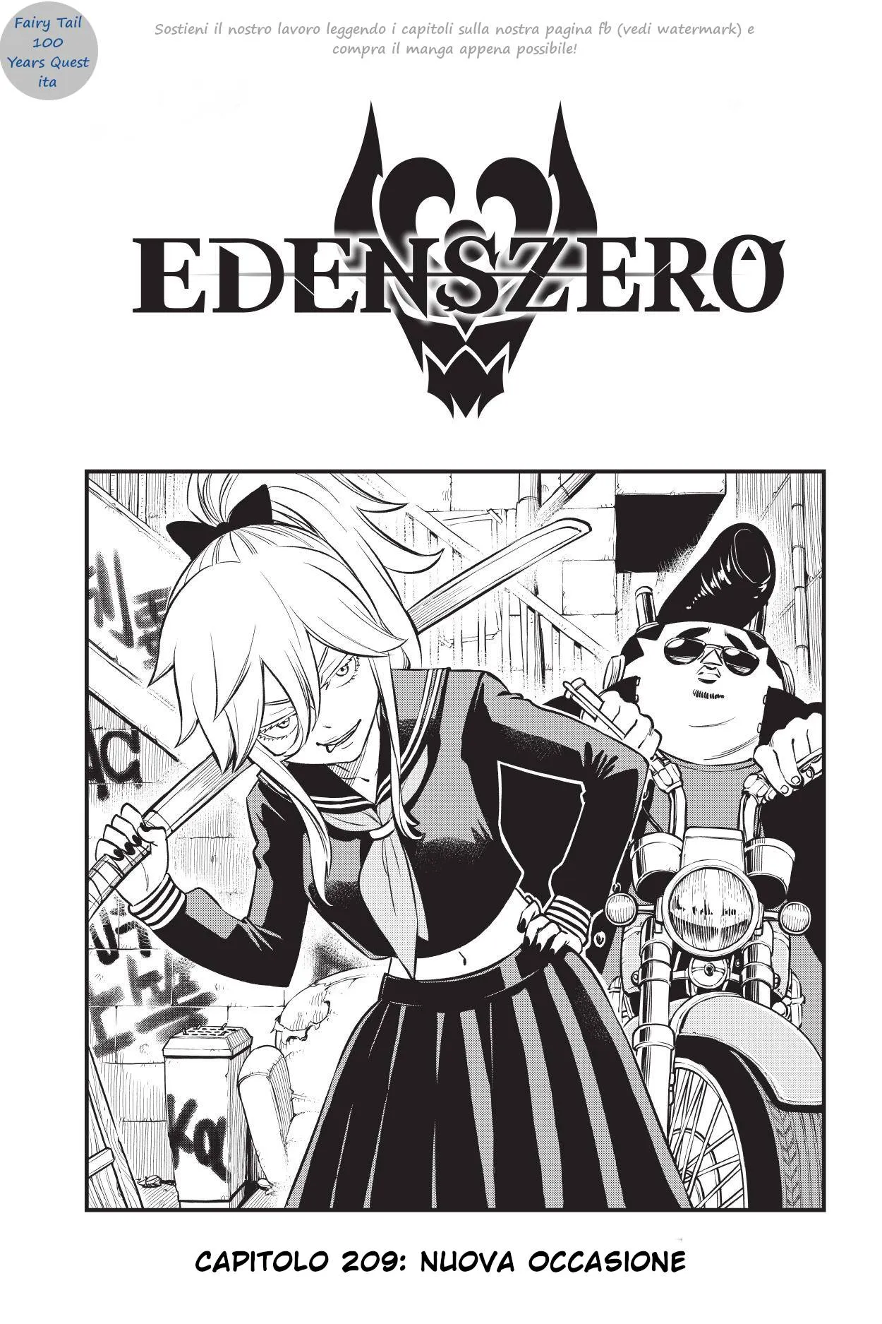 Read Edens Zero IT Manga Online