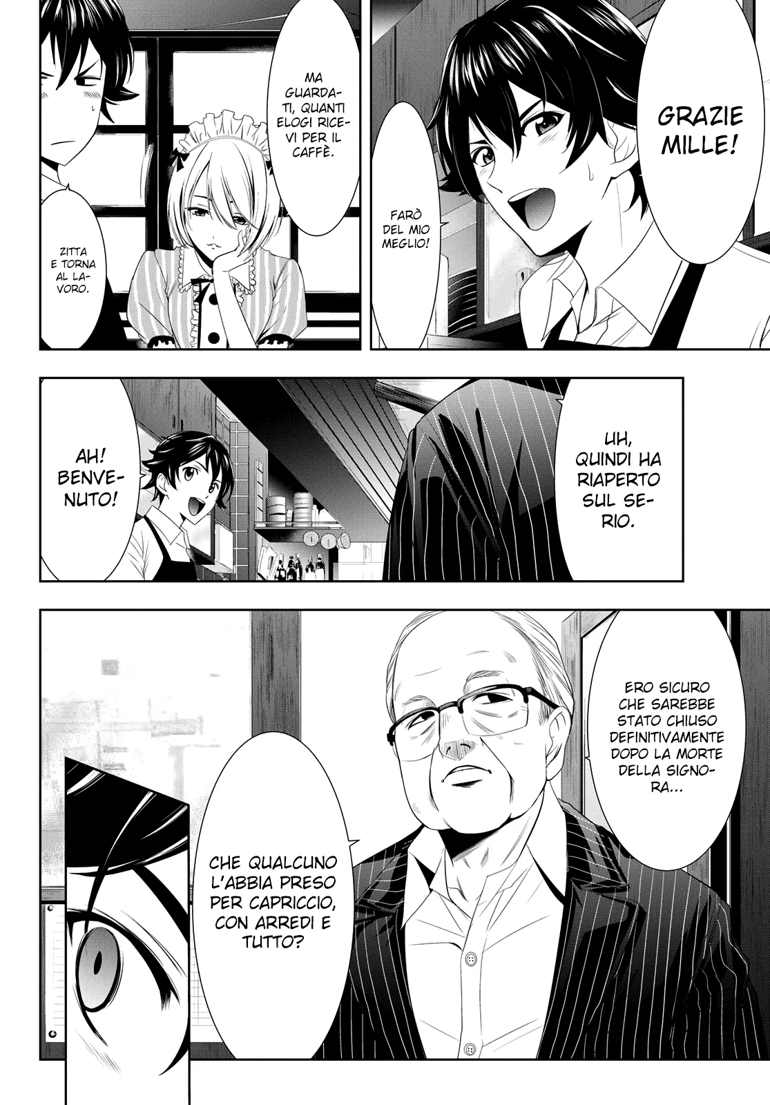 Read Goddess Café Terrace IT Manga Online