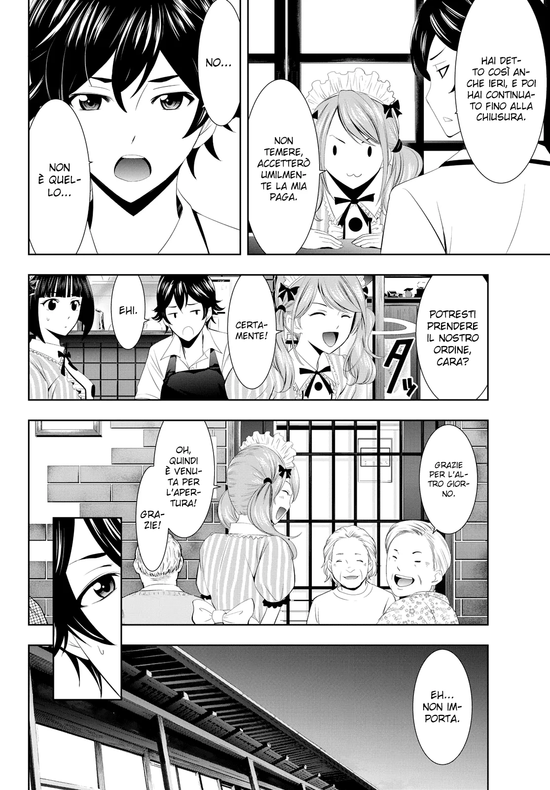 Read Goddess Café Terrace IT Manga Online
