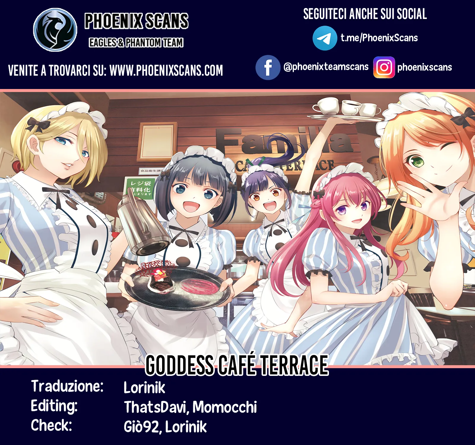 Read Goddess Café Terrace IT Manga Online