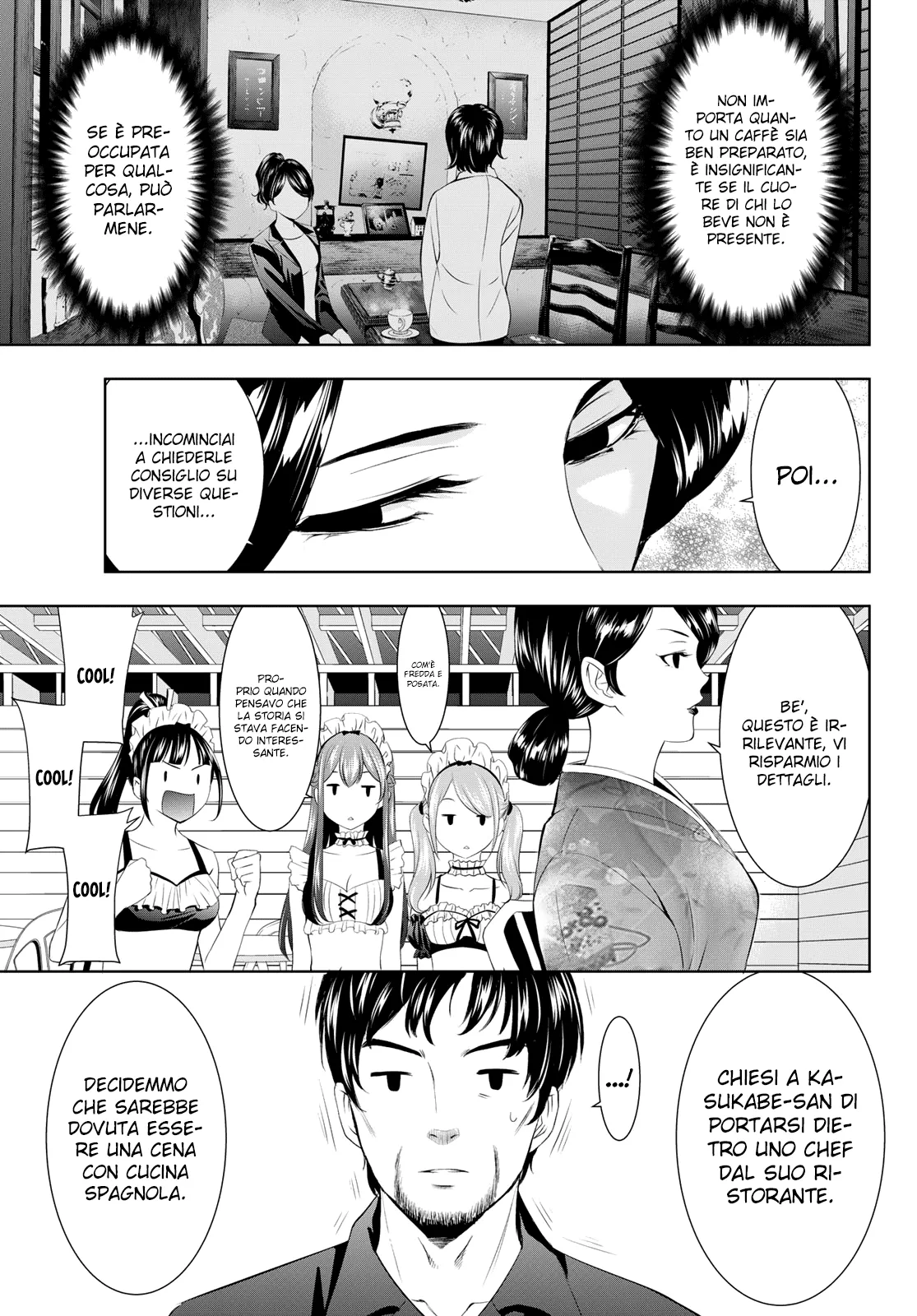Read Goddess Café Terrace IT Manga Online