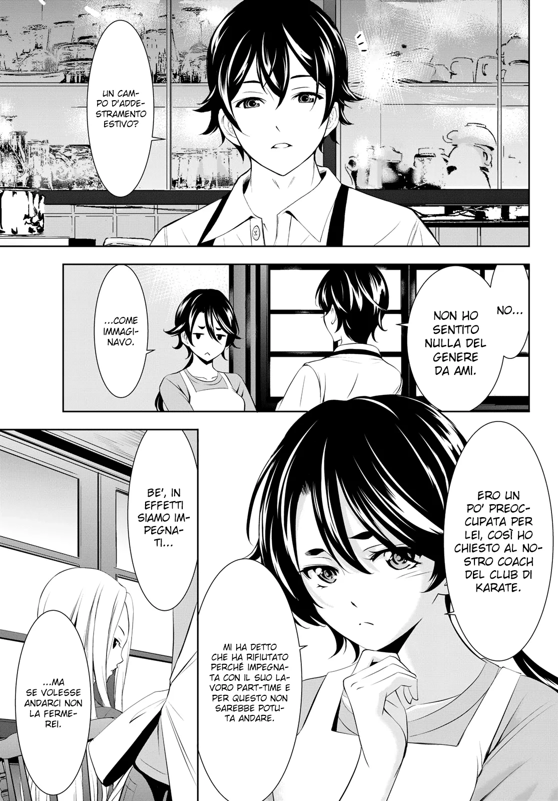 Read Goddess Café Terrace IT Manga Online