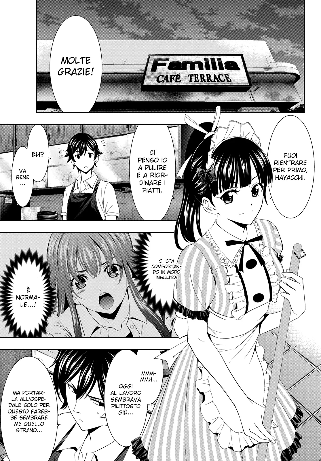 Read Goddess Café Terrace IT Manga Online