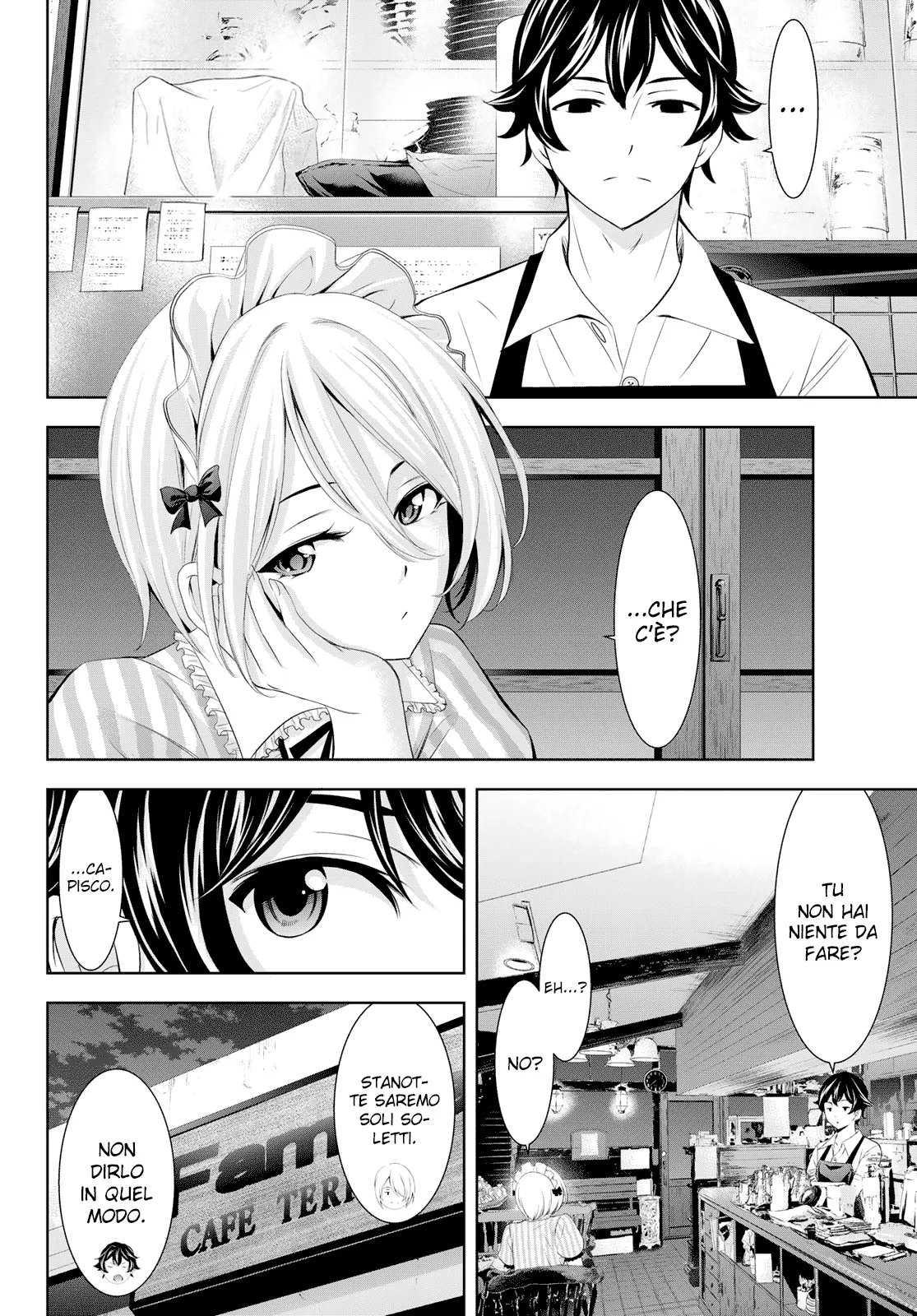 Read Goddess Café Terrace IT Manga Online