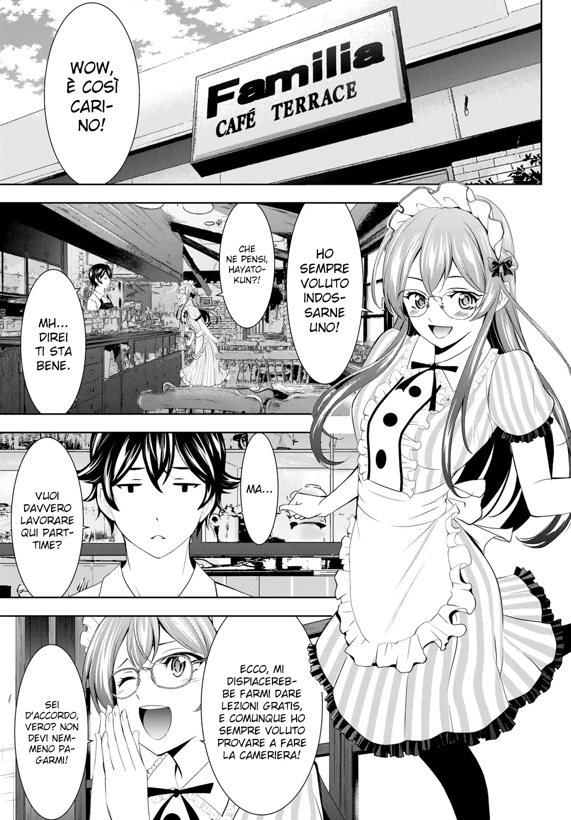 Read Goddess Café Terrace IT Manga Online