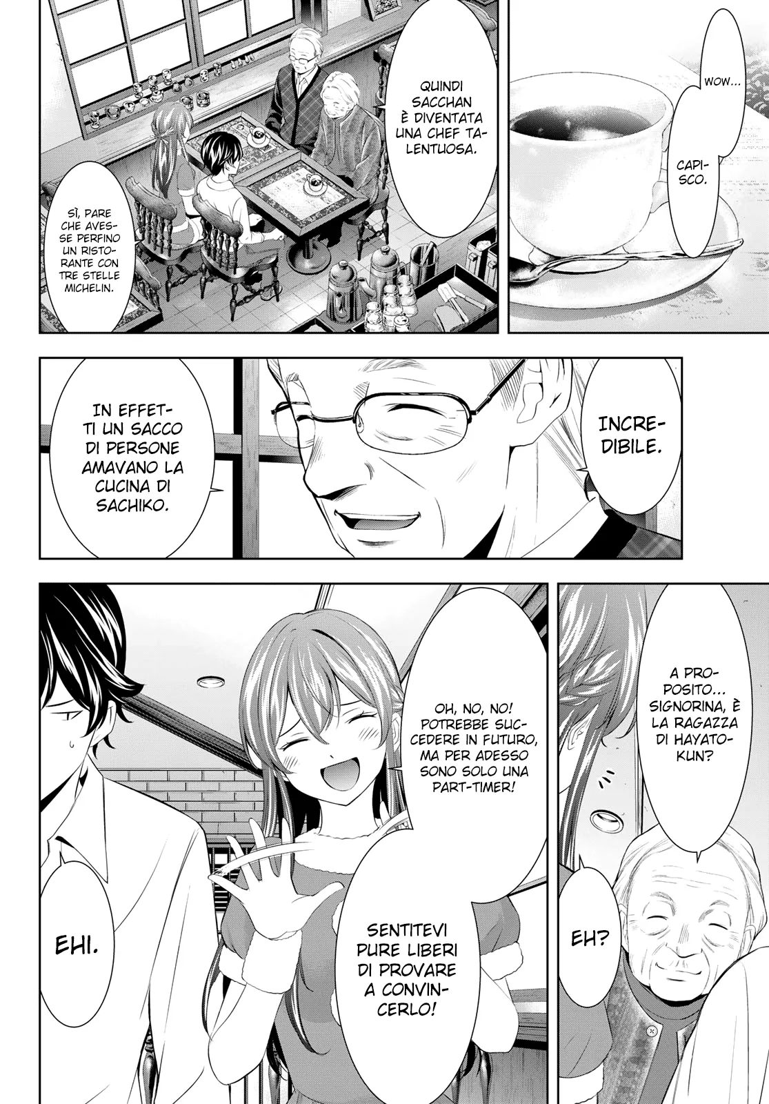 Read Goddess Café Terrace IT Manga Online