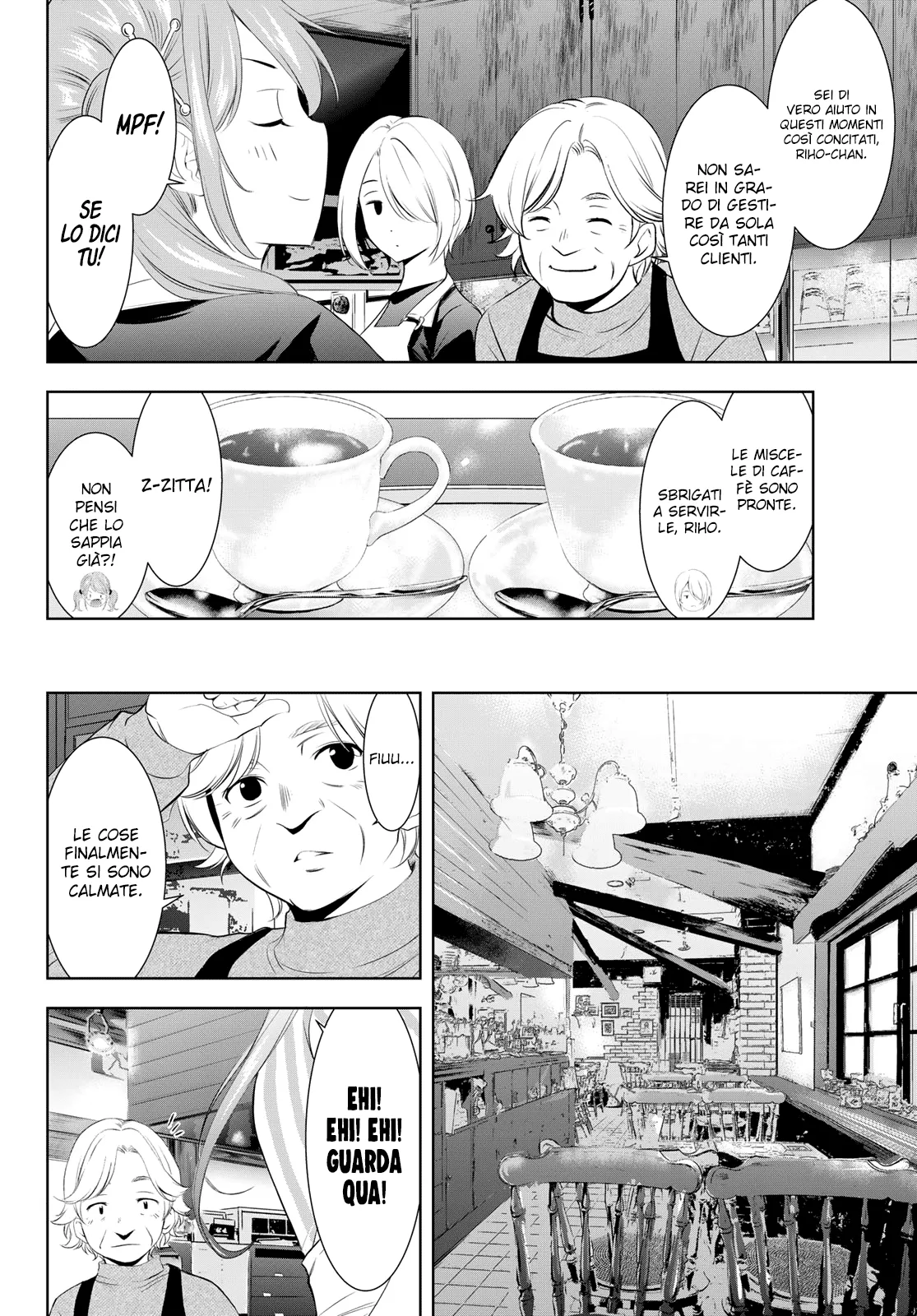 Read Goddess Café Terrace IT Manga Online