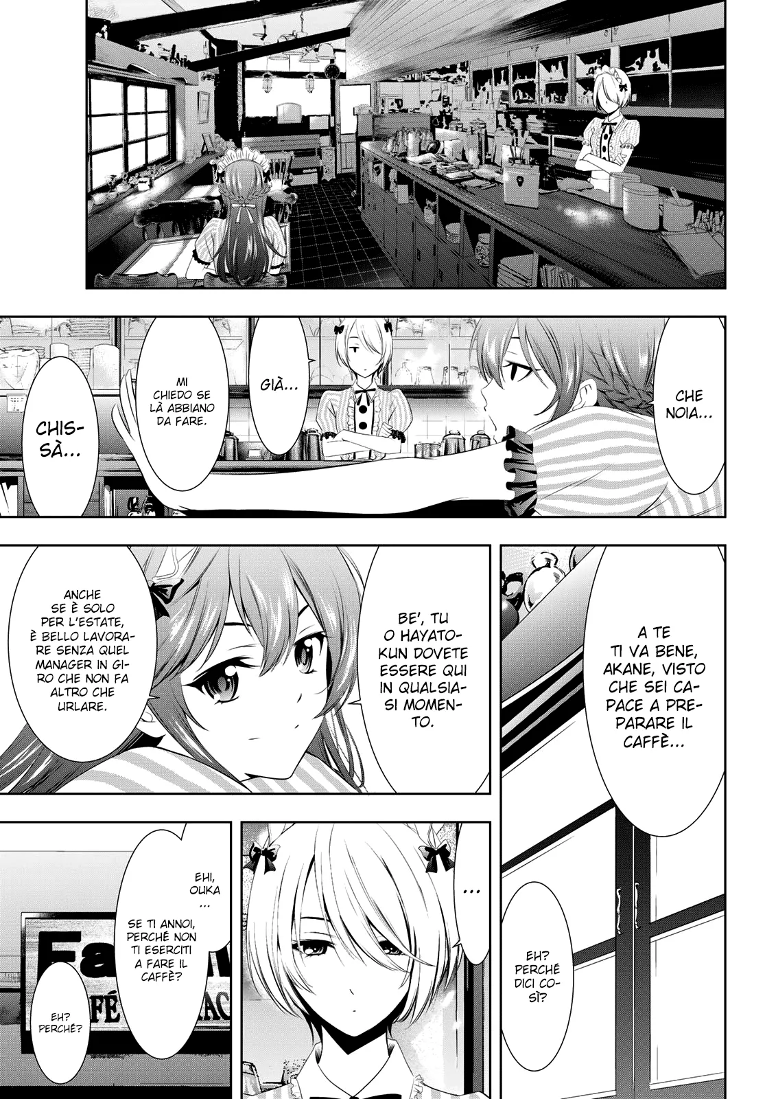 Read Goddess Café Terrace IT Manga Online