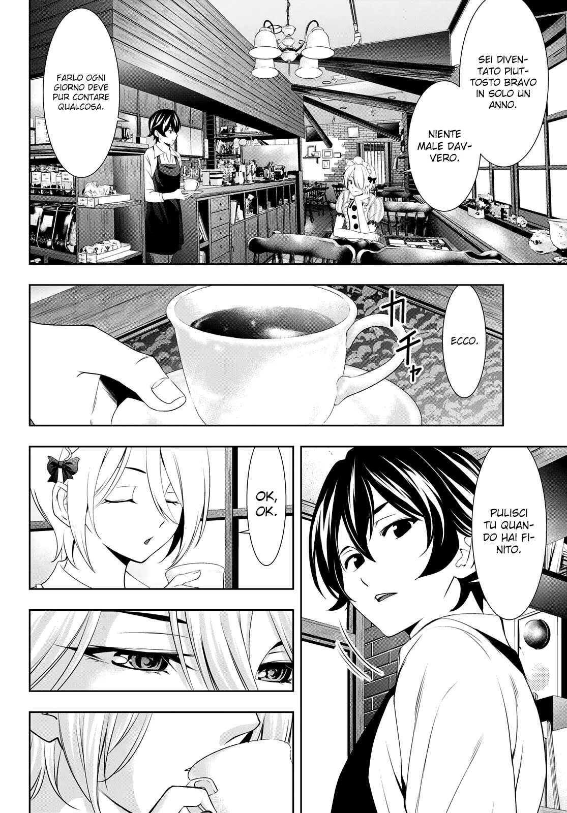 Read Goddess Café Terrace IT Manga Online