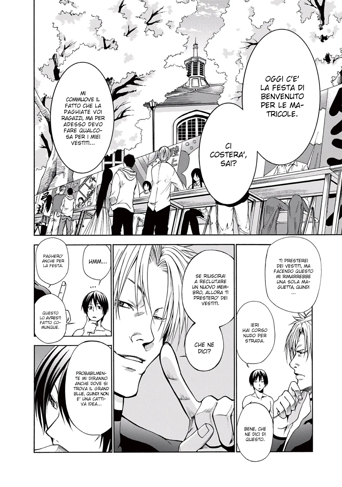 Read Grand Blue IT Manga Online