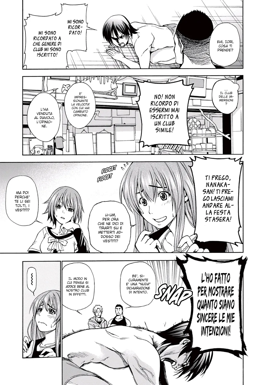 Read Grand Blue IT Manga Online