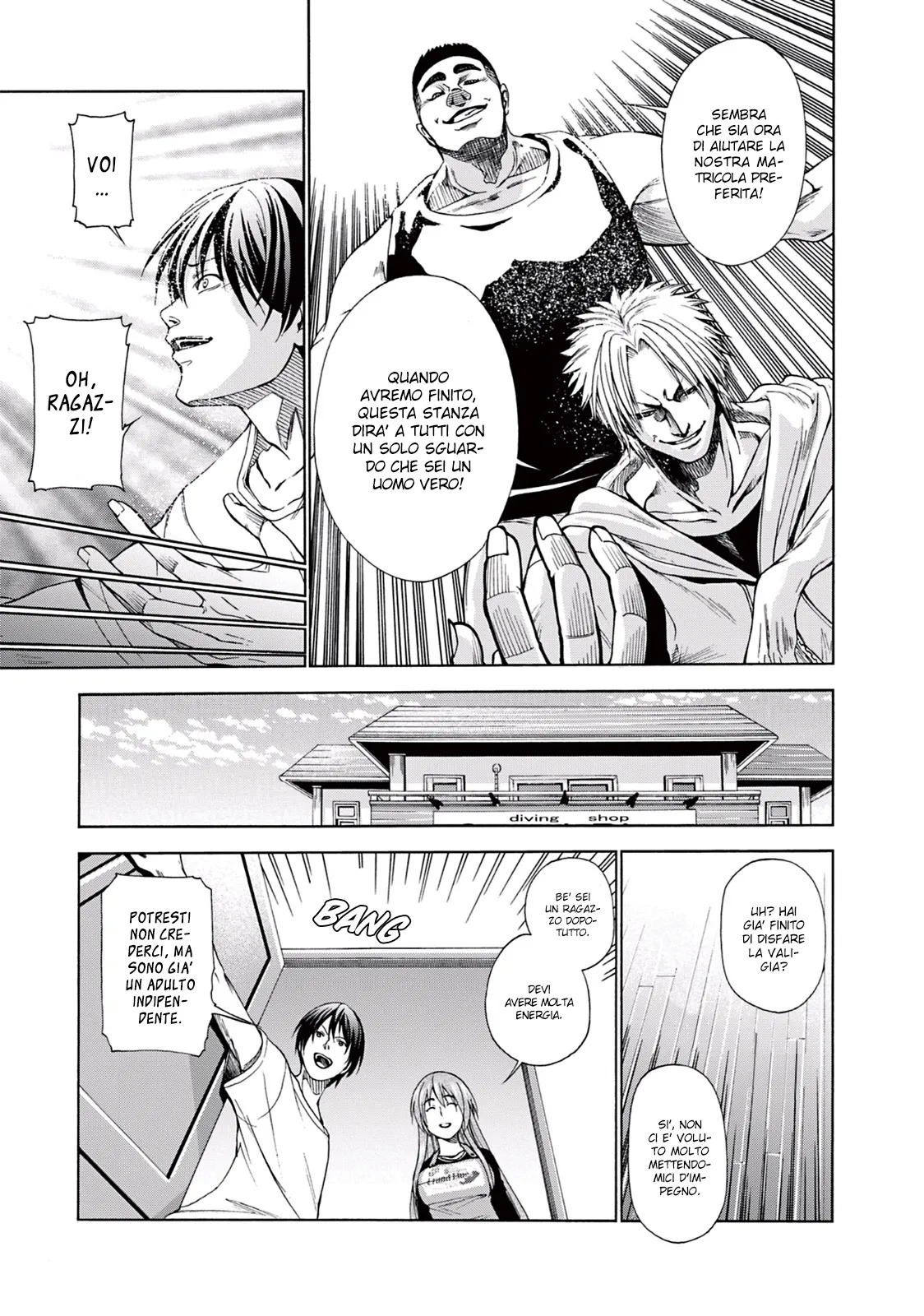Read Grand Blue IT Manga Online