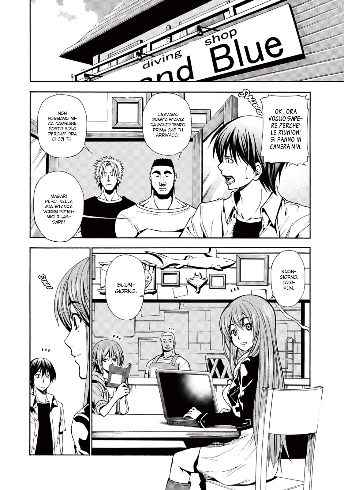 Read Grand Blue IT Manga Online