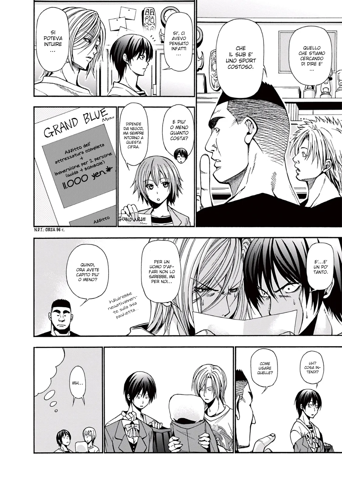 Read Grand Blue IT Manga Online
