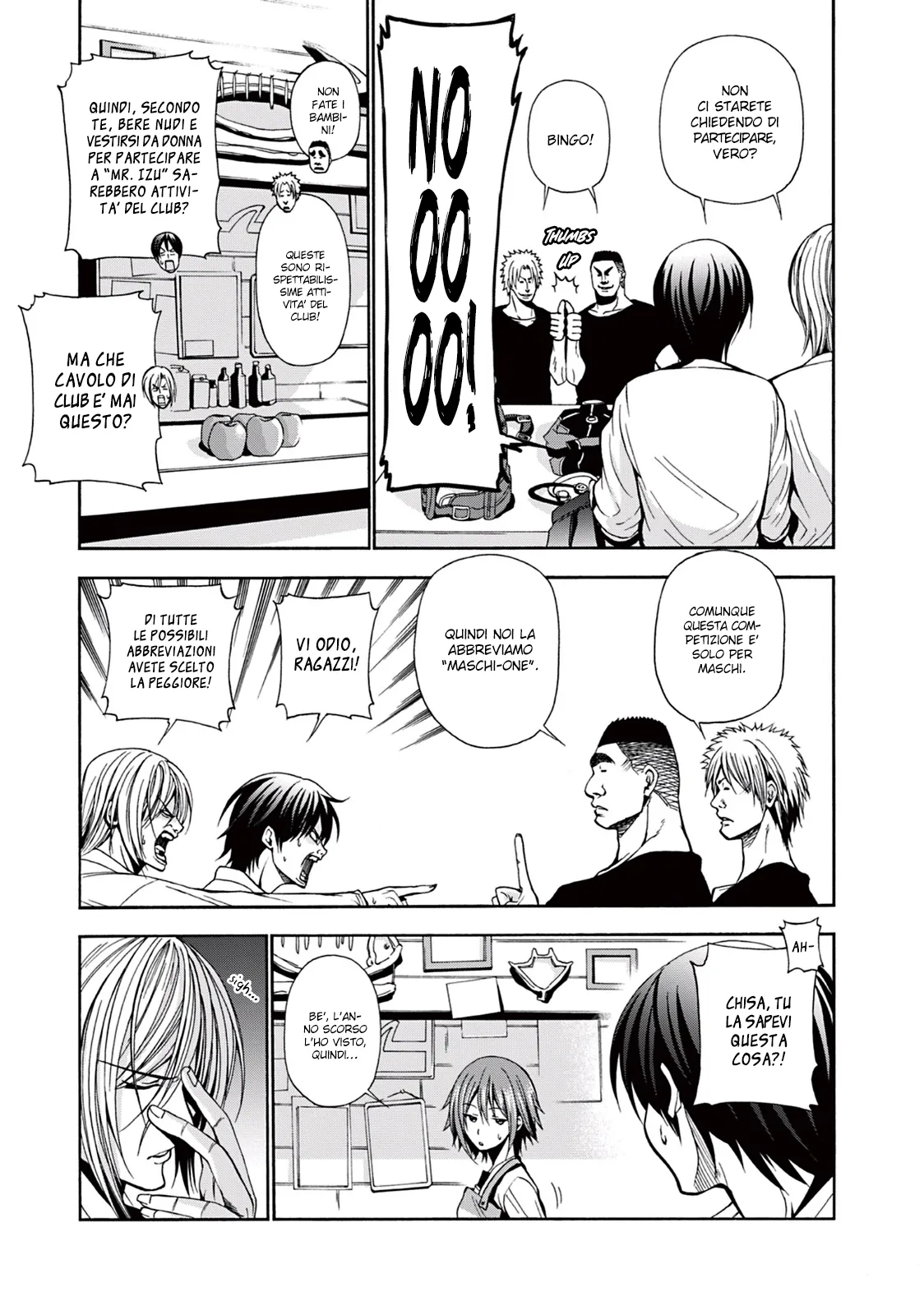 Read Grand Blue IT Manga Online