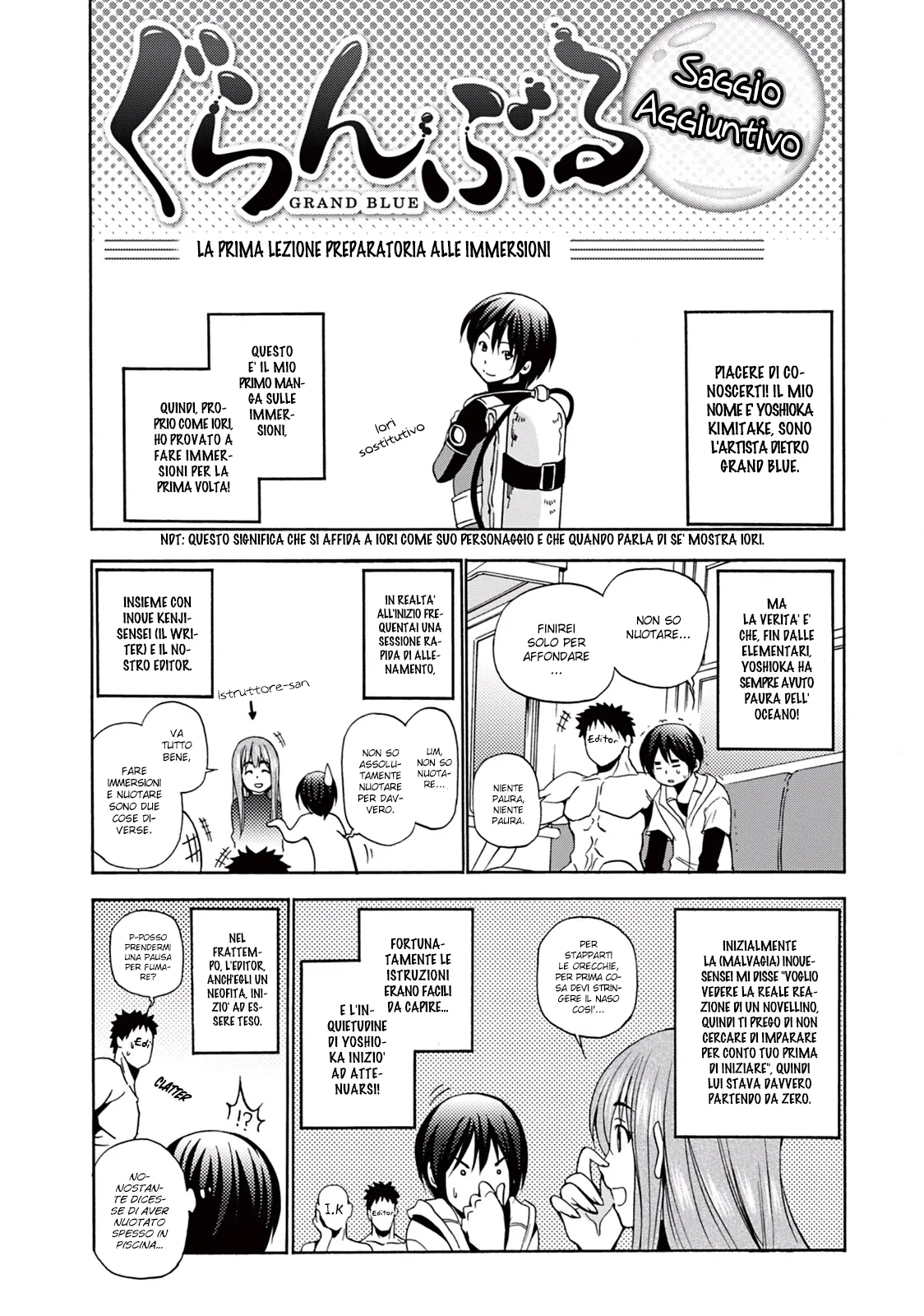 Read Grand Blue IT Manga Online