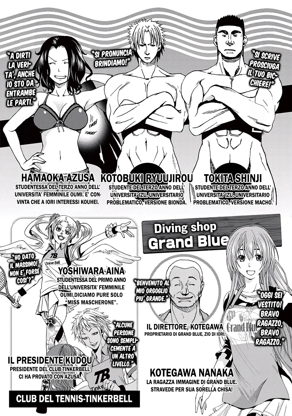 Read Grand Blue IT Manga Online