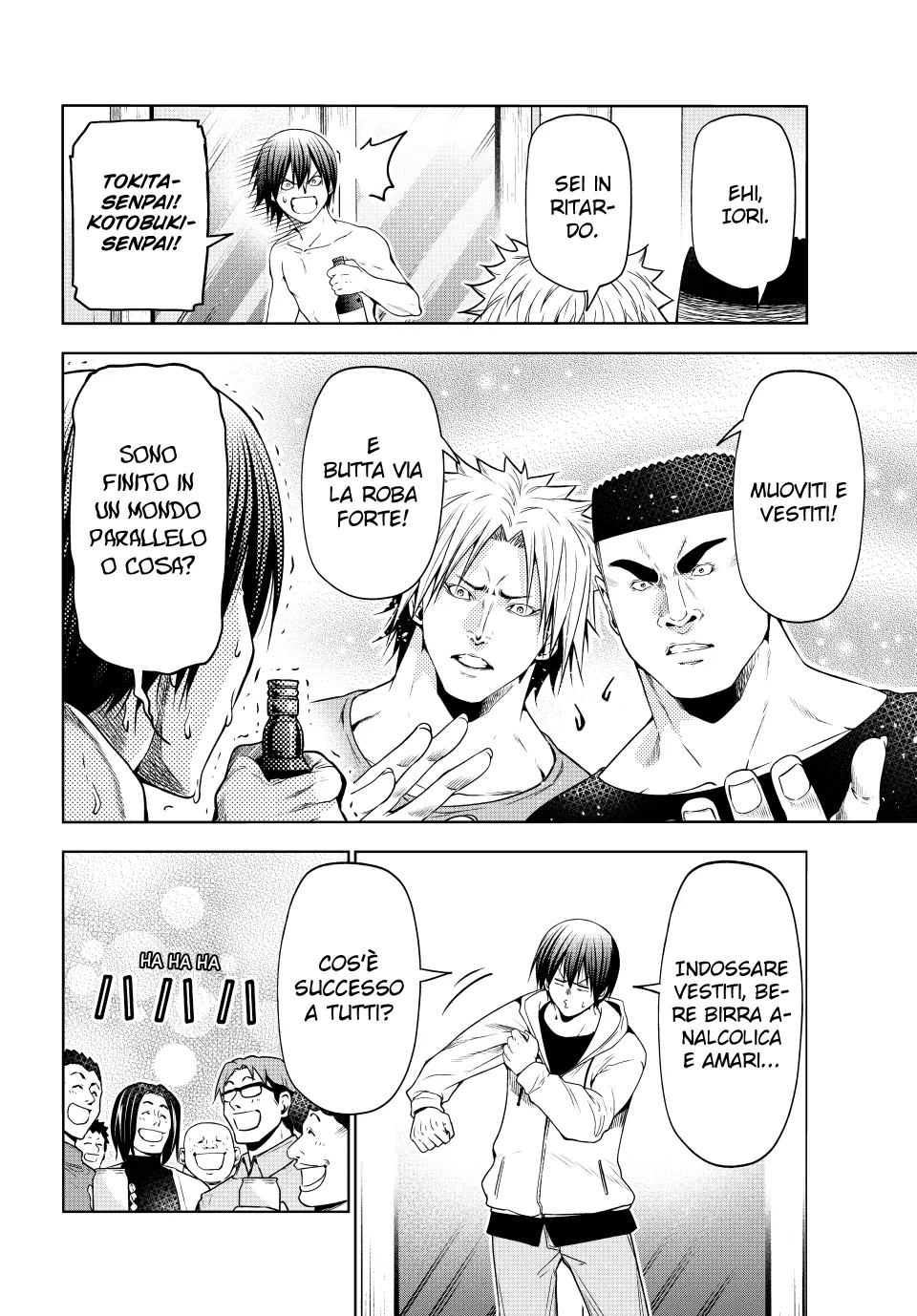Read Grand Blue IT Manga Online