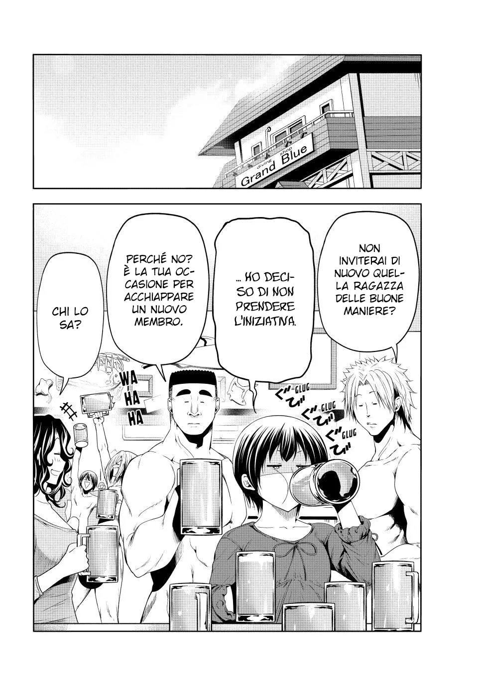 Read Grand Blue IT Manga Online
