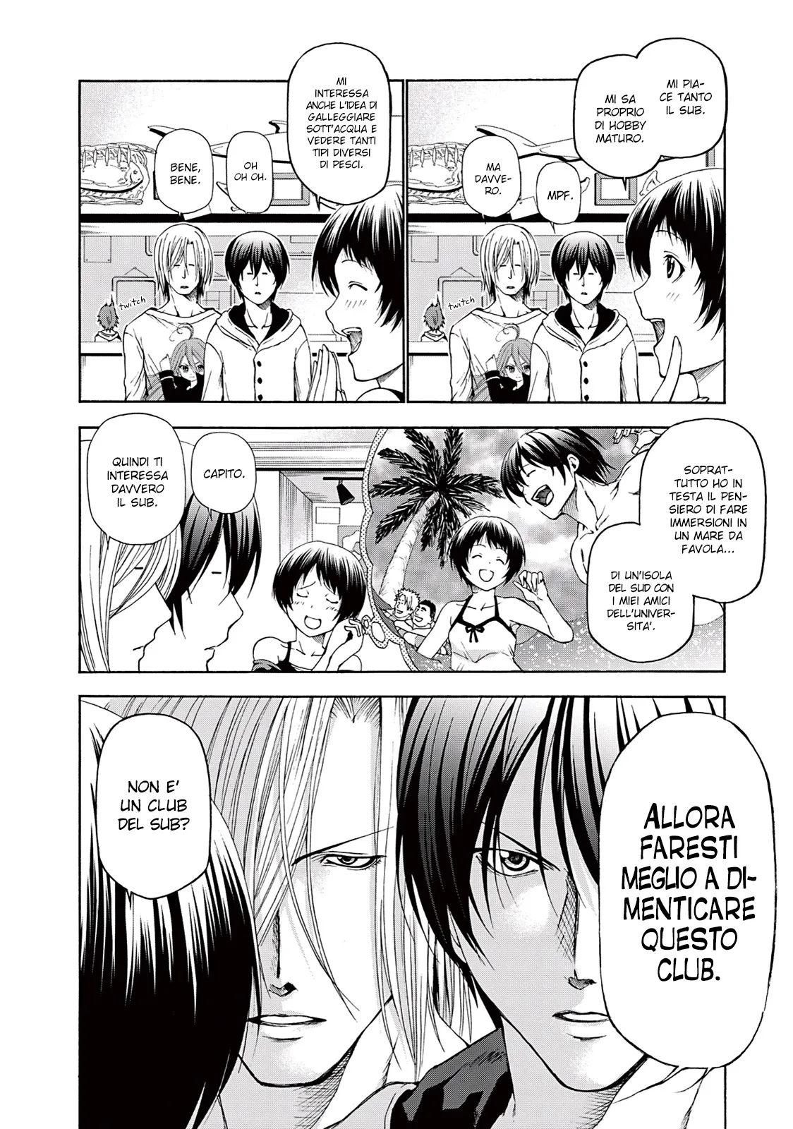 Read Grand Blue IT Manga Online