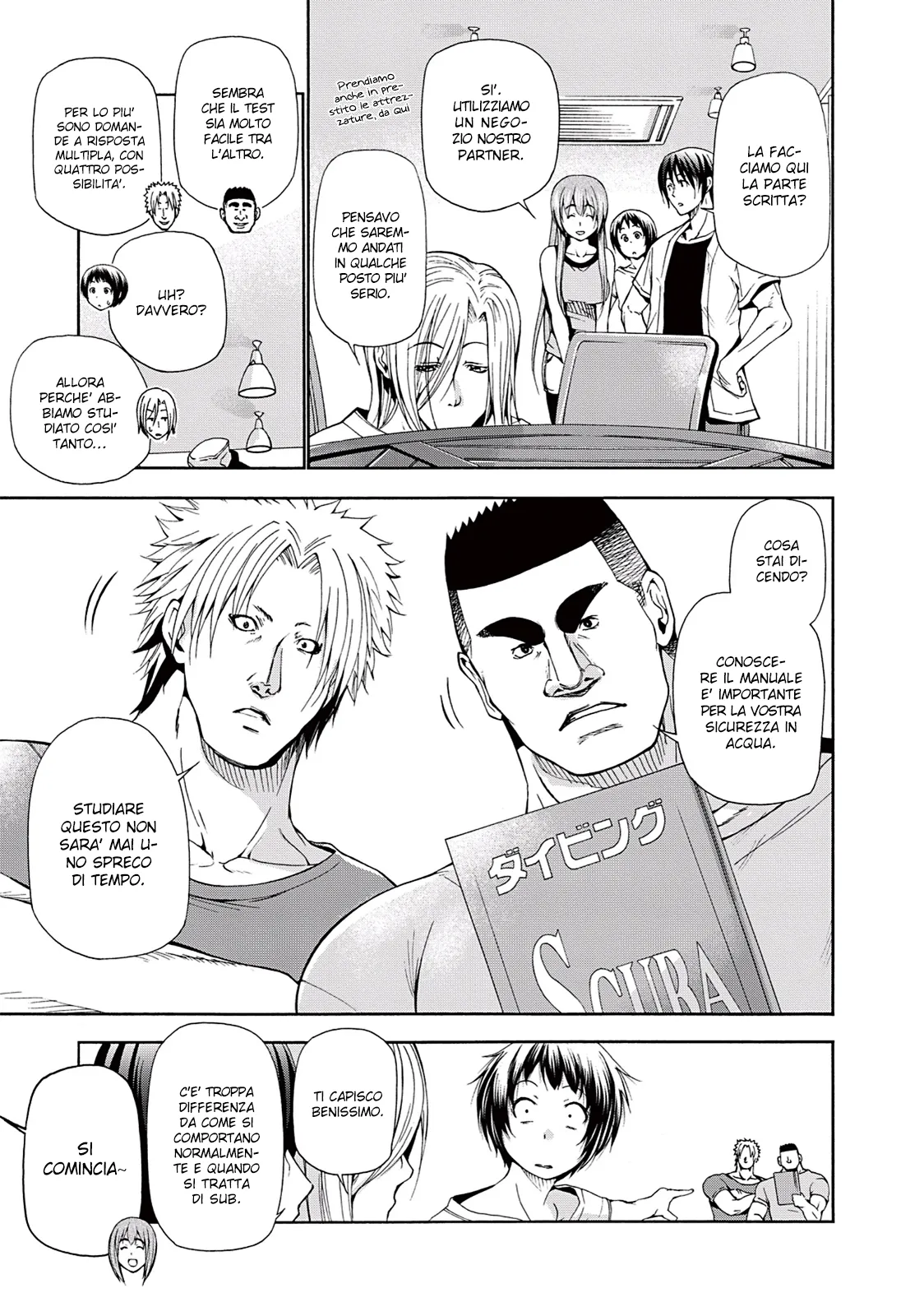 Read Grand Blue IT Manga Online