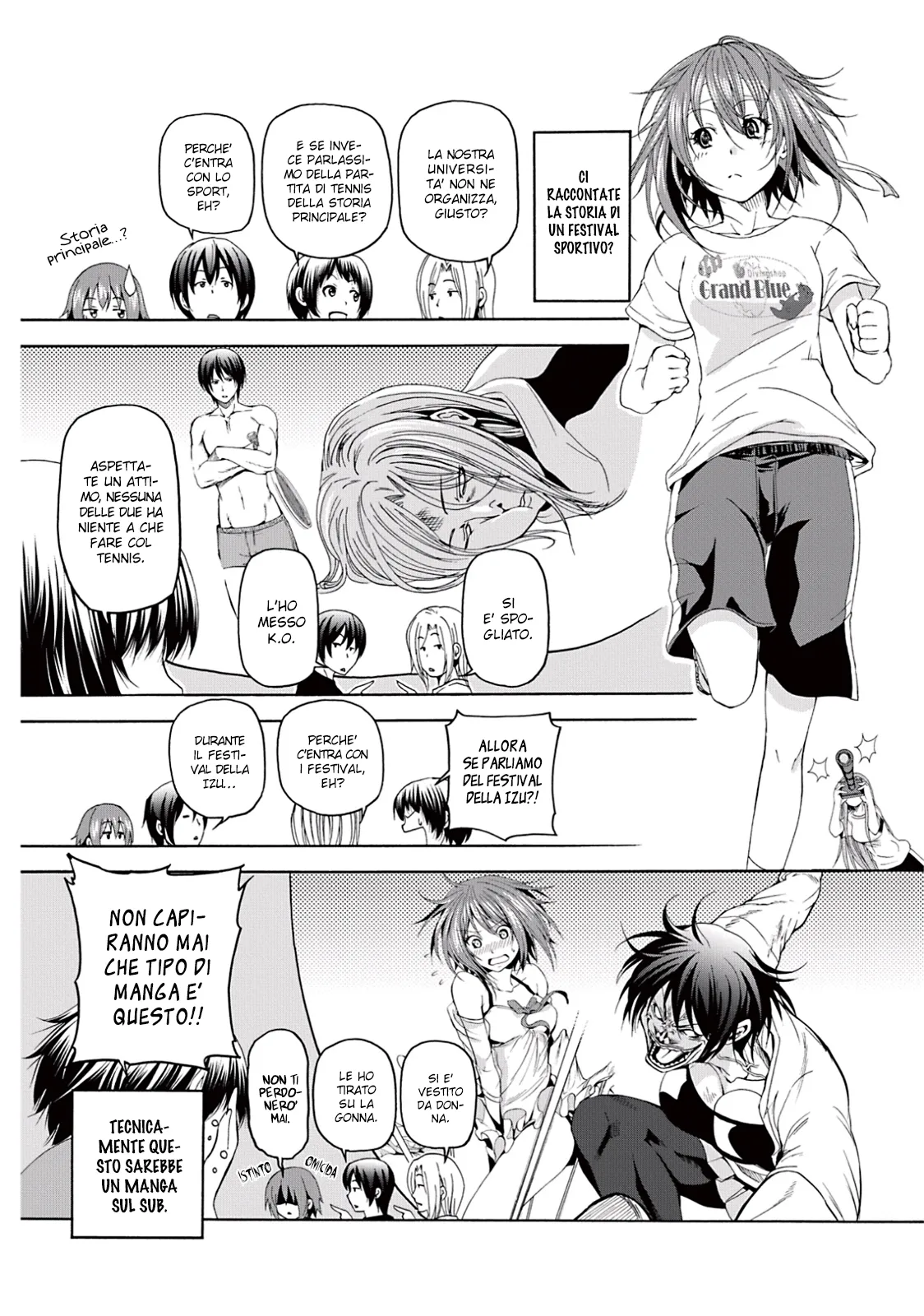 Read Grand Blue IT Manga Online