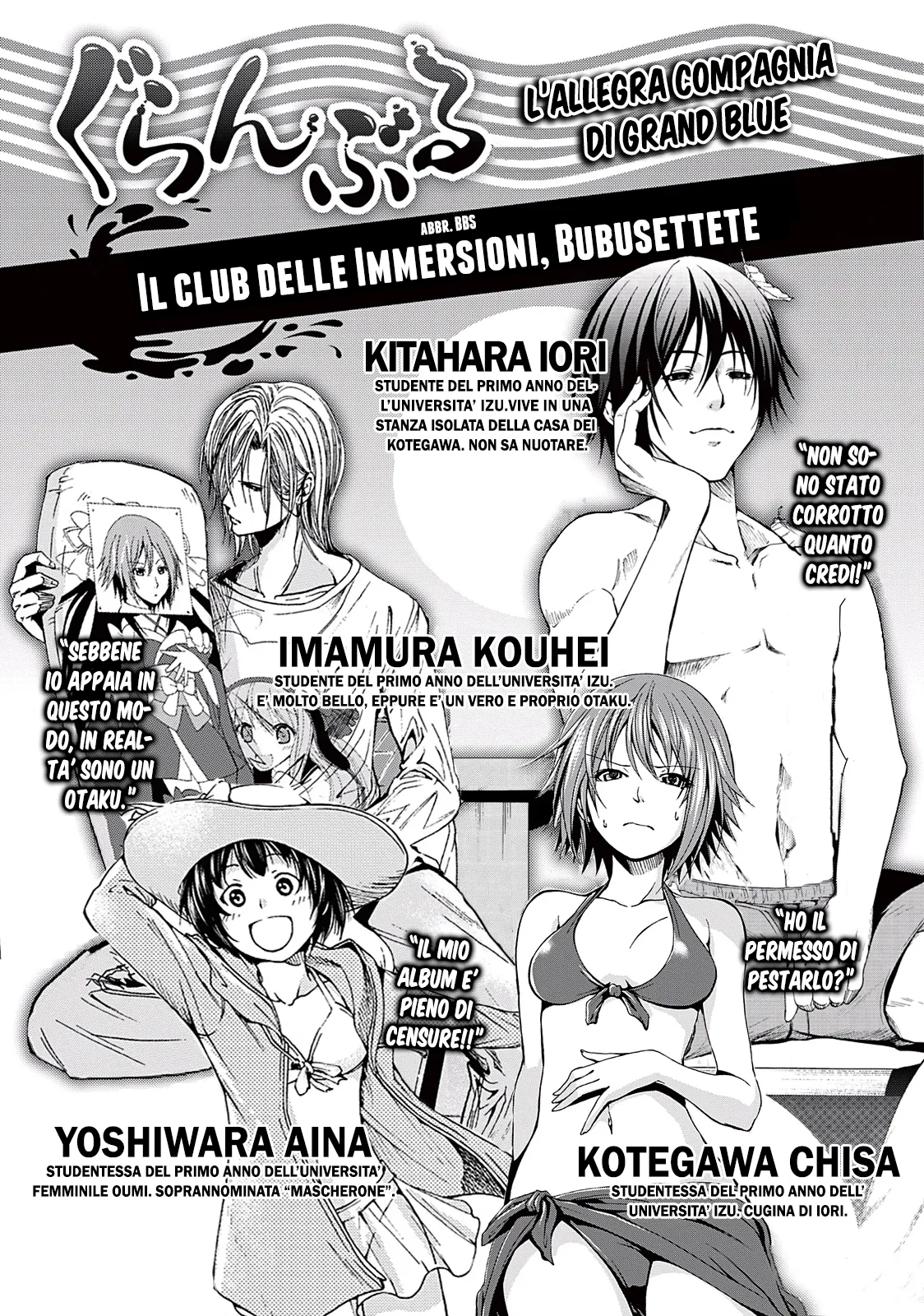 Read Grand Blue IT Manga Online