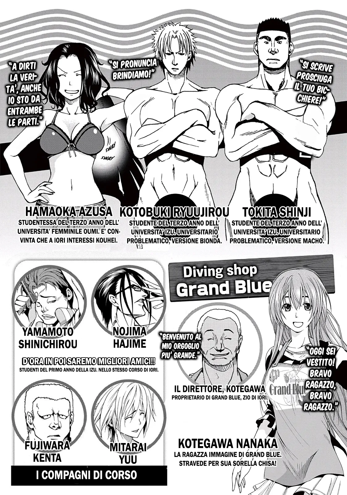 Read Grand Blue IT Manga Online