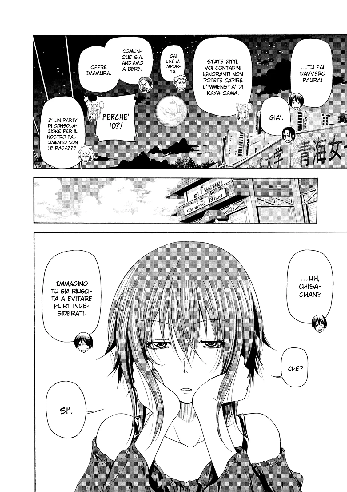 Read Grand Blue IT Manga Online