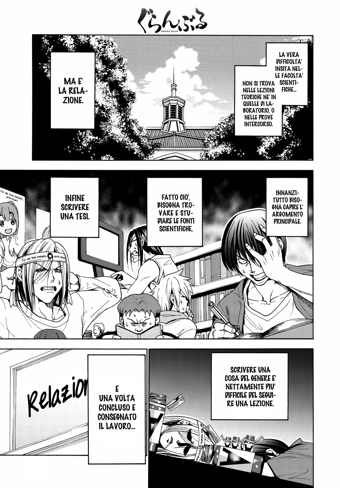 Read Grand Blue IT Manga Online