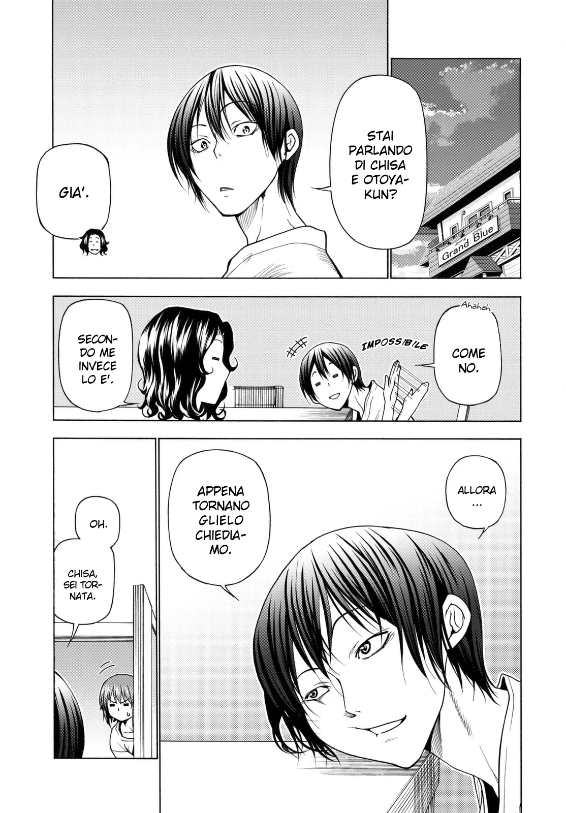 Read Grand Blue IT Manga Online