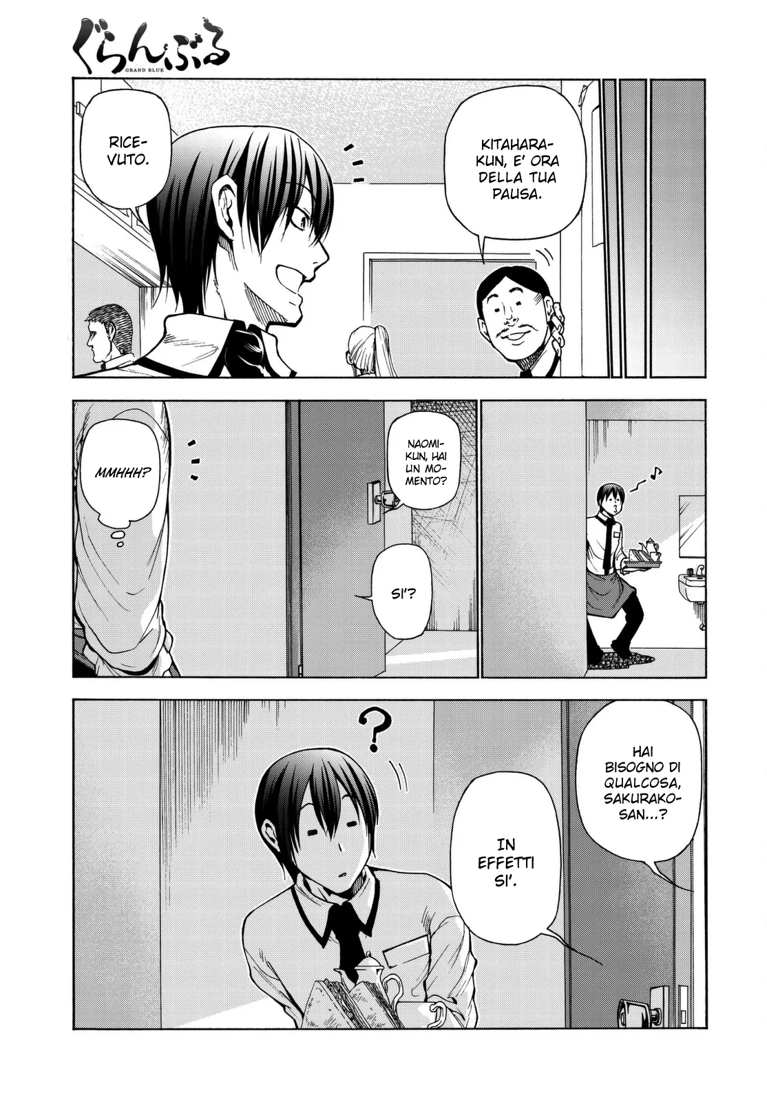 Read Grand Blue IT Manga Online