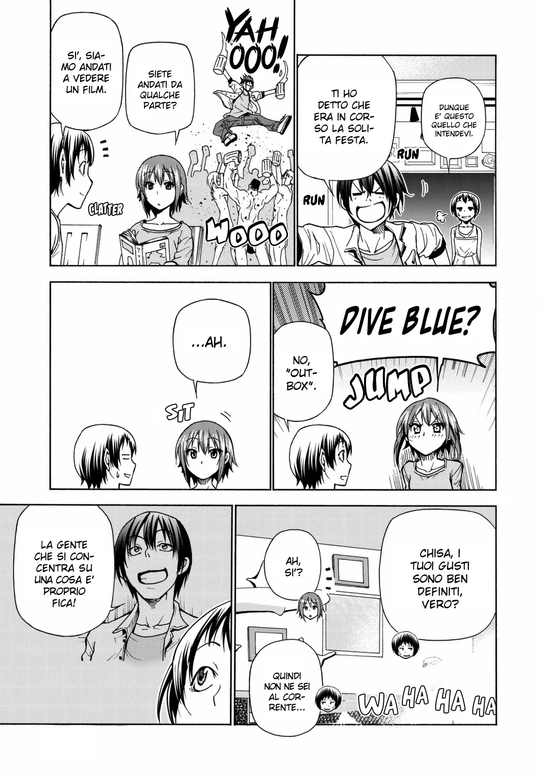 Read Grand Blue IT Manga Online
