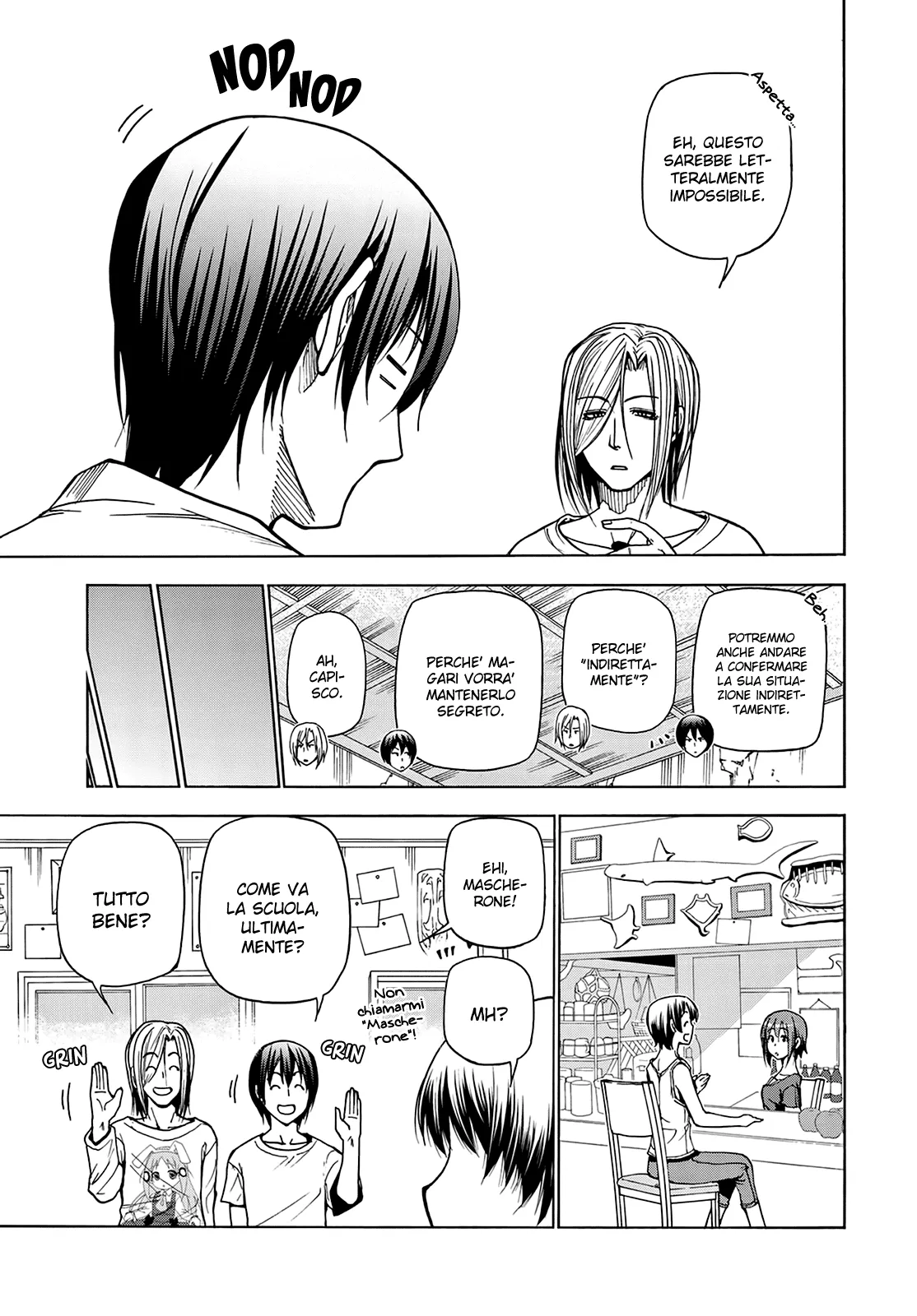 Read Grand Blue IT Manga Online