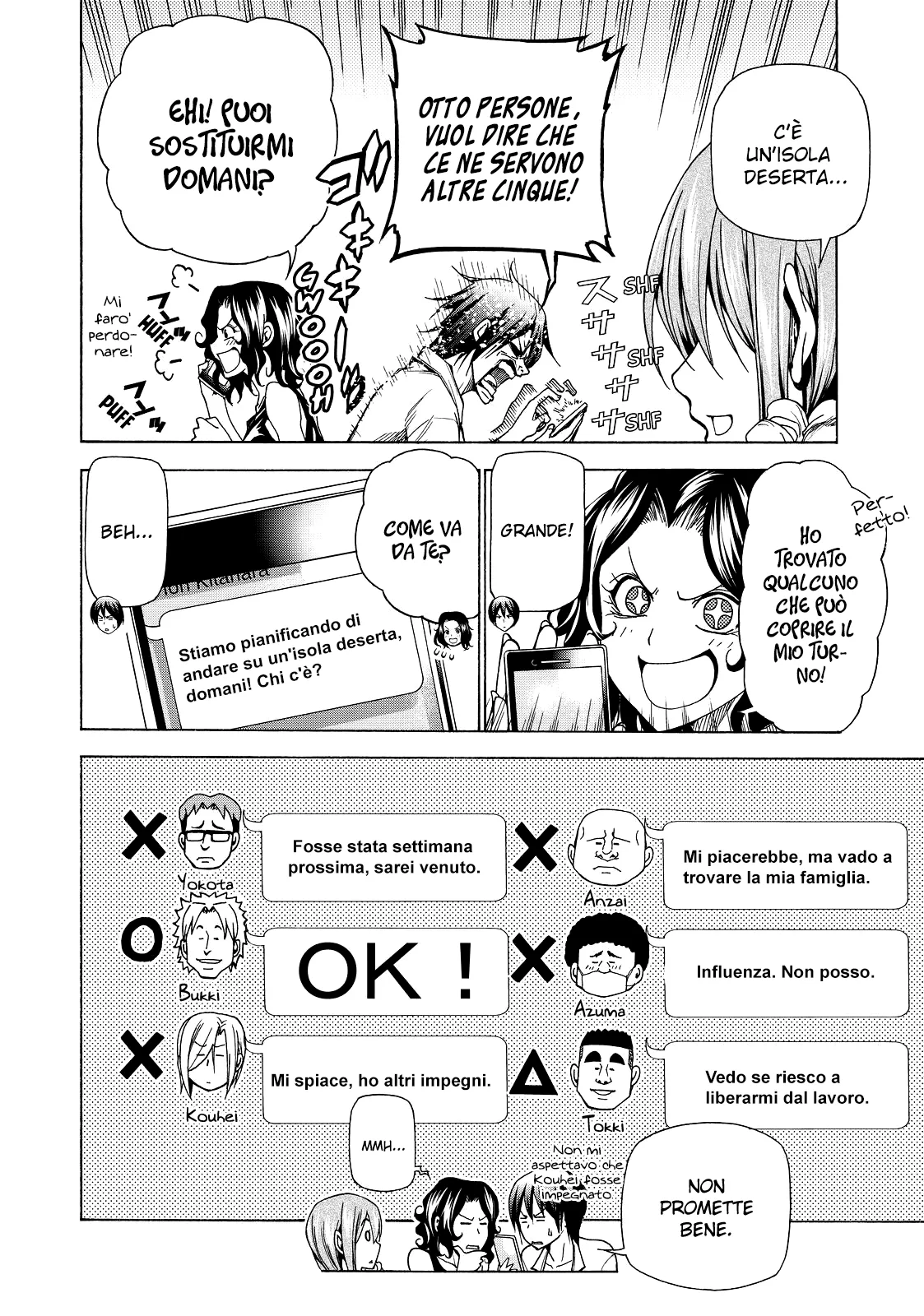 Read Grand Blue IT Manga Online
