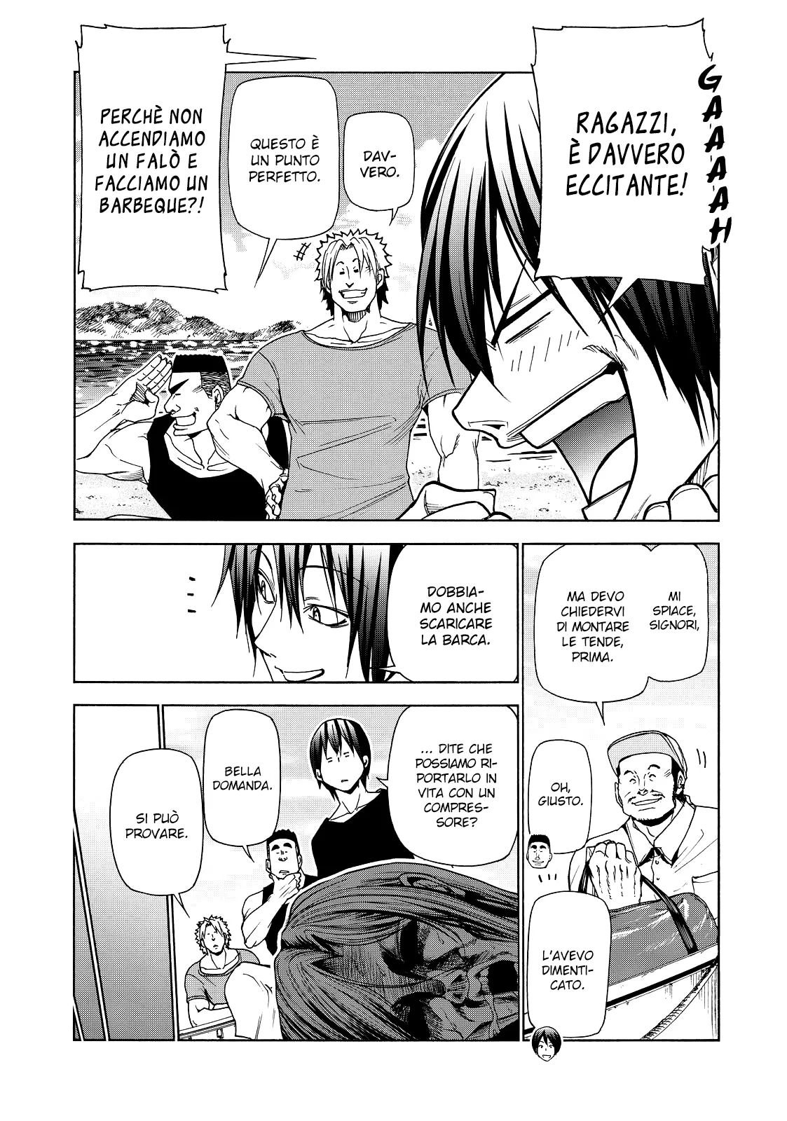 Read Grand Blue IT Manga Online