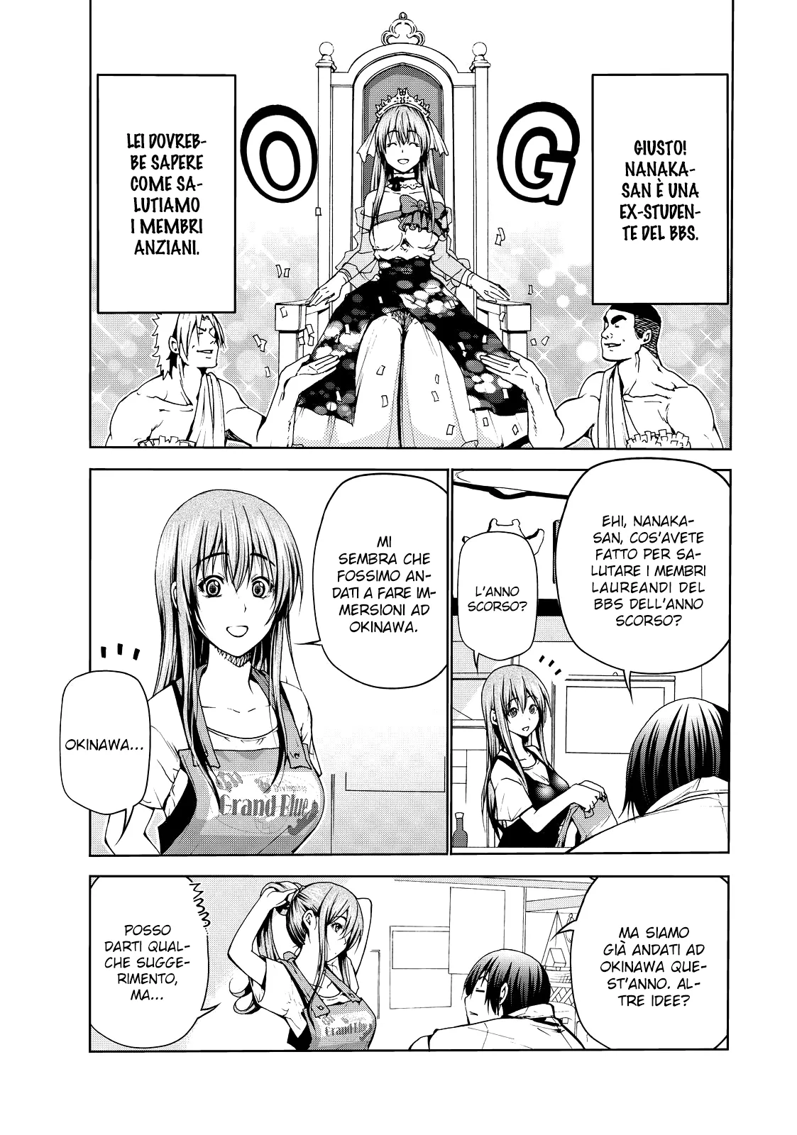 Read Grand Blue IT Manga Online