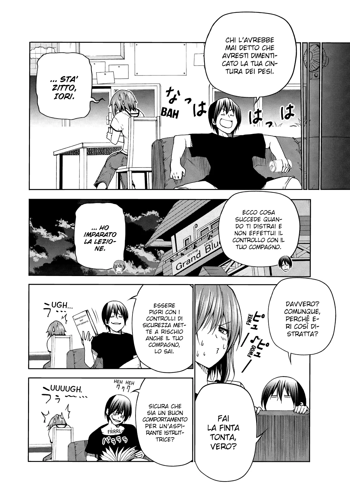 Read Grand Blue IT Manga Online