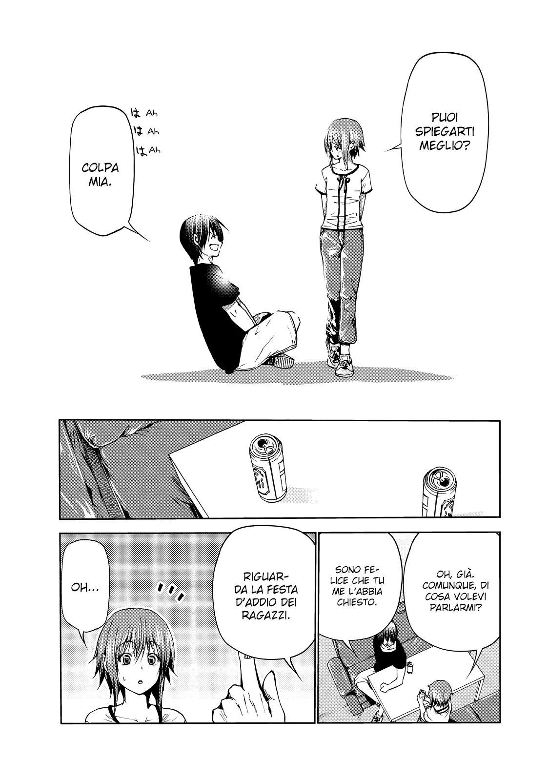 Read Grand Blue IT Manga Online
