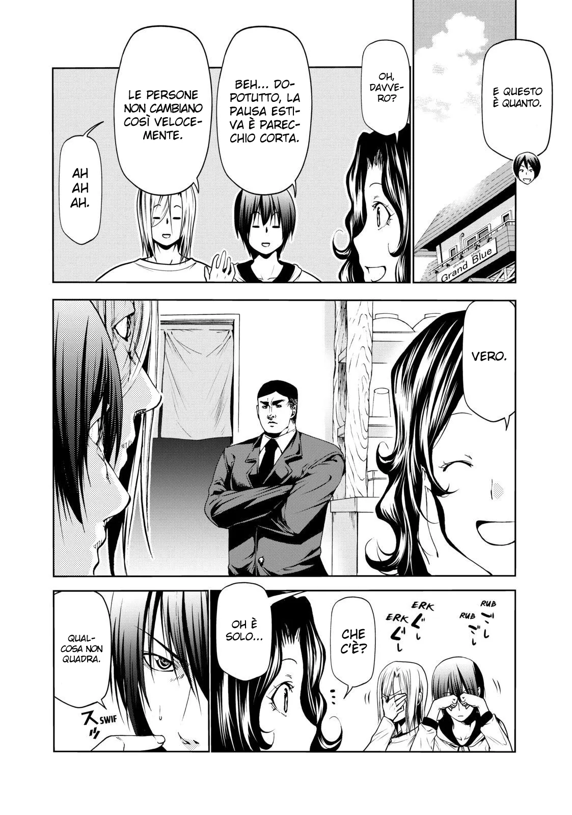 Read Grand Blue IT Manga Online