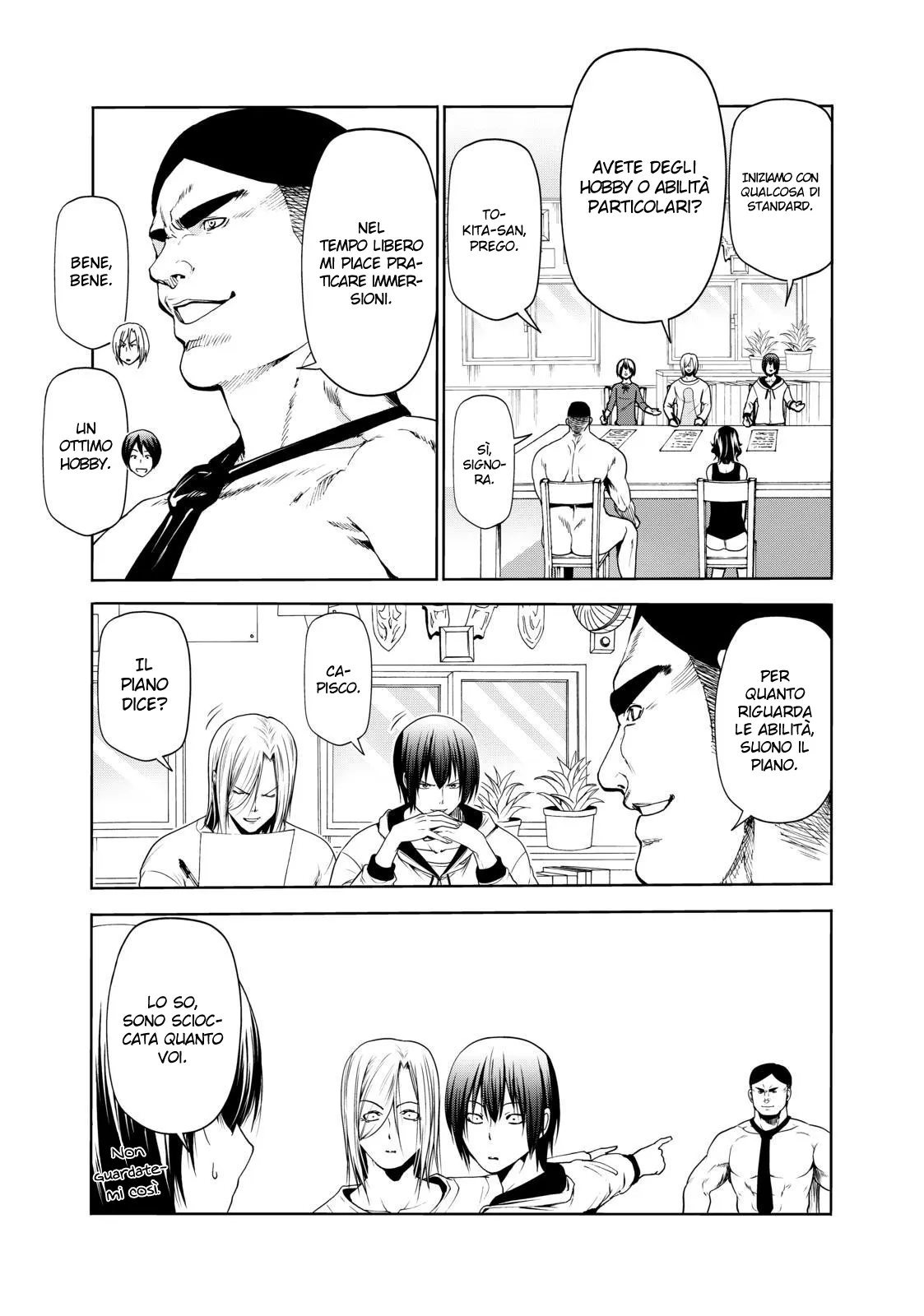 Read Grand Blue IT Manga Online