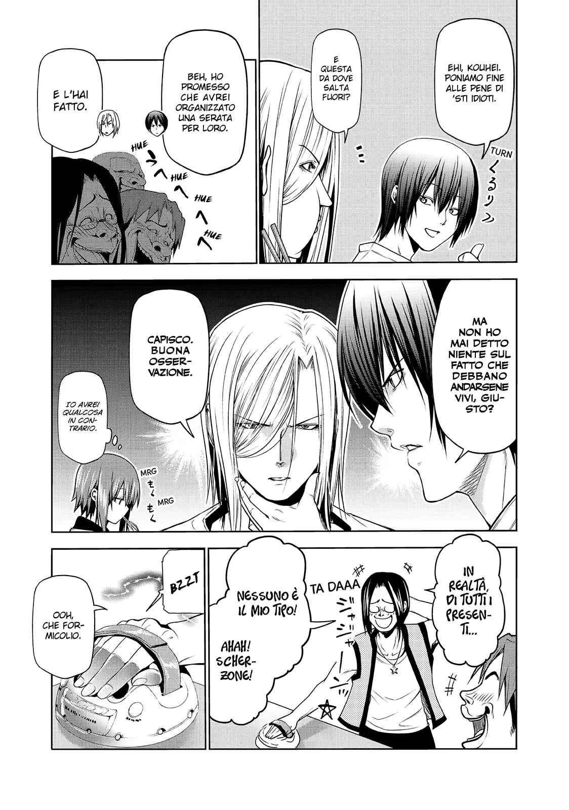 Read Grand Blue IT Manga Online