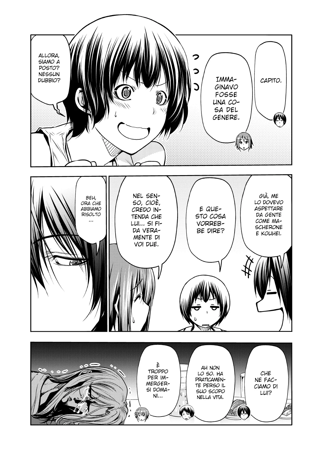 Read Grand Blue IT Manga Online