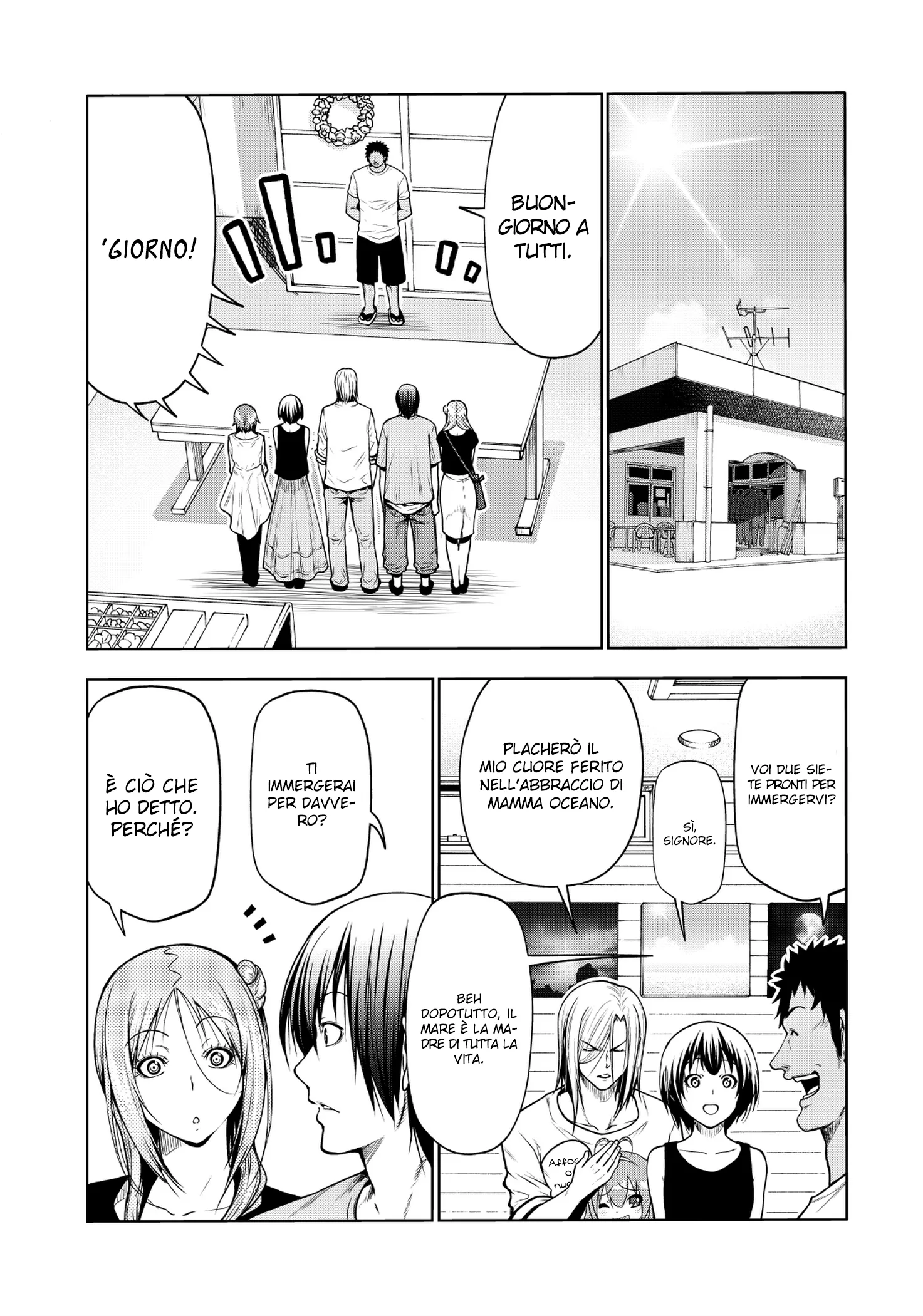 Read Grand Blue IT Manga Online