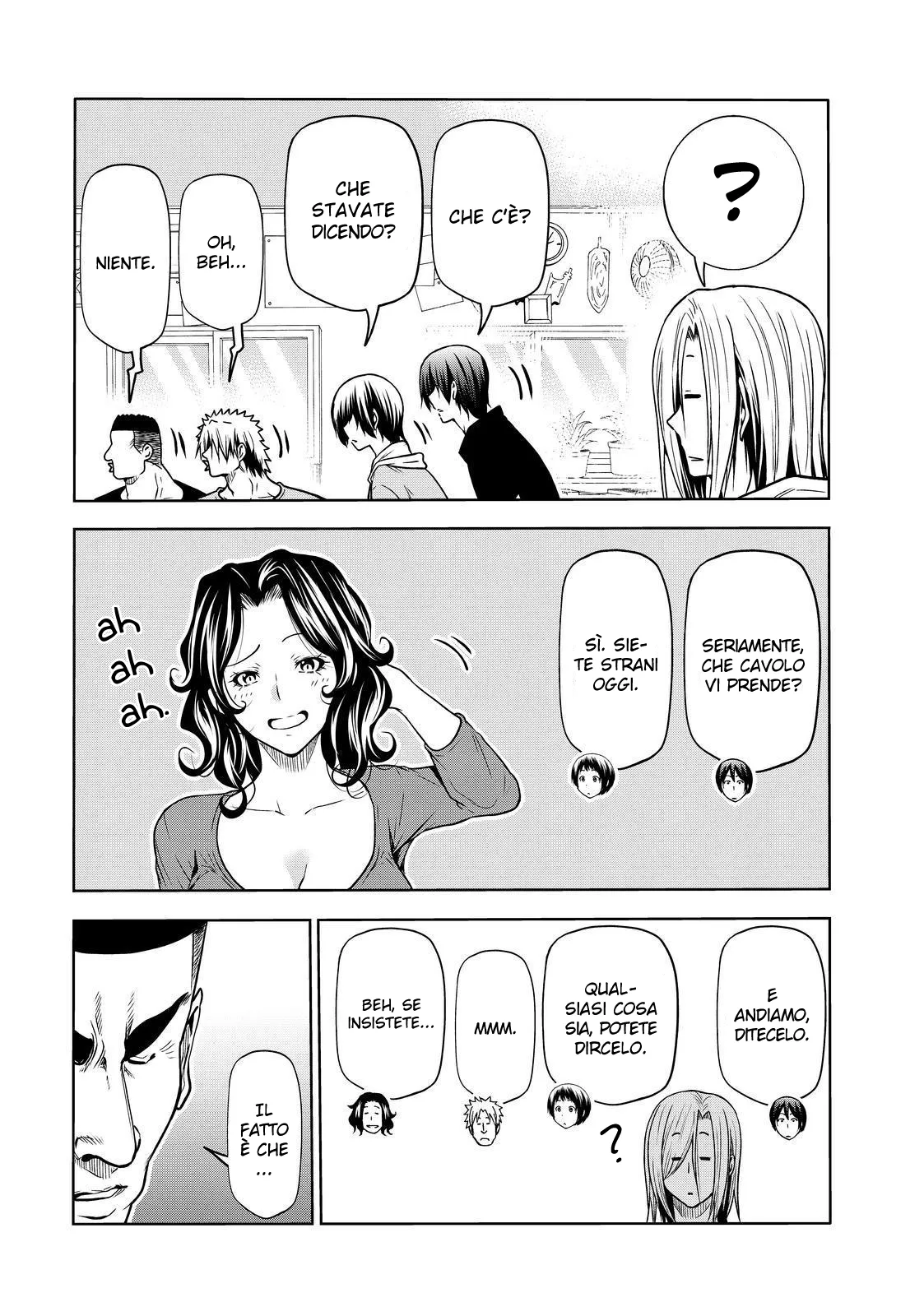 Read Grand Blue IT Manga Online