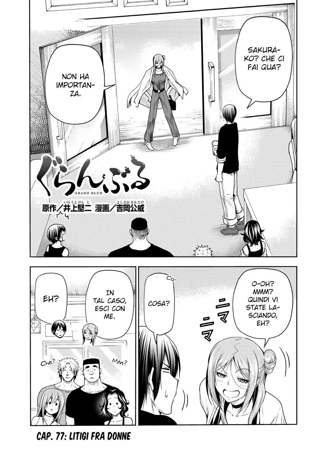Read Grand Blue IT Manga Online