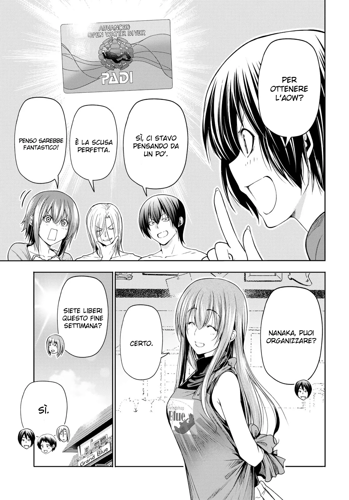 Read Grand Blue IT Manga Online