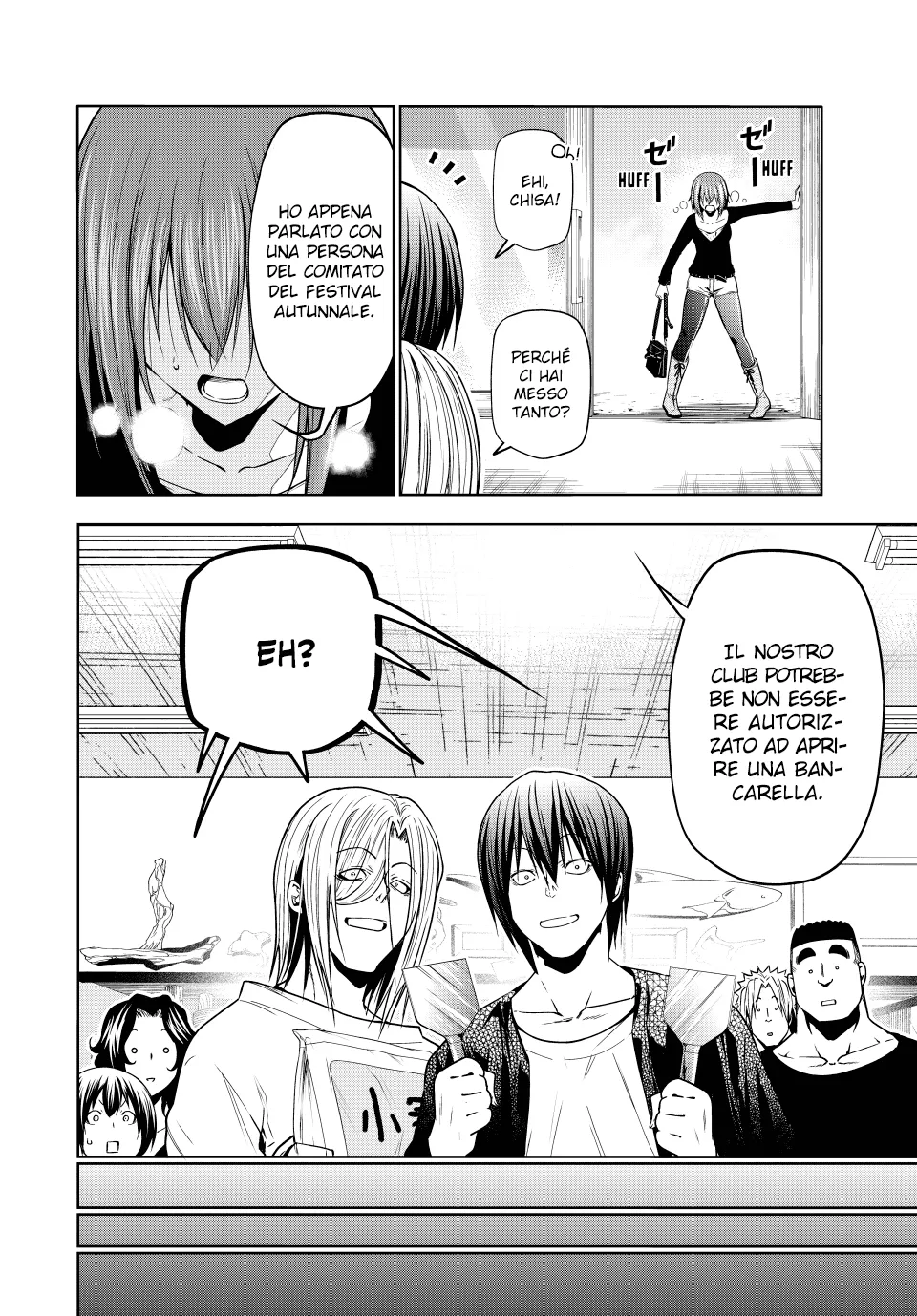 Read Grand Blue IT Manga Online