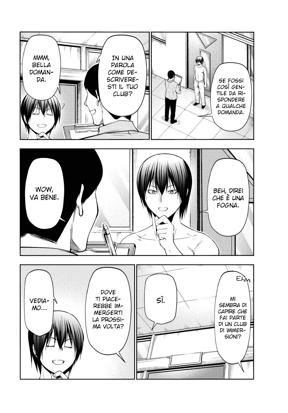Read Grand Blue IT Manga Online