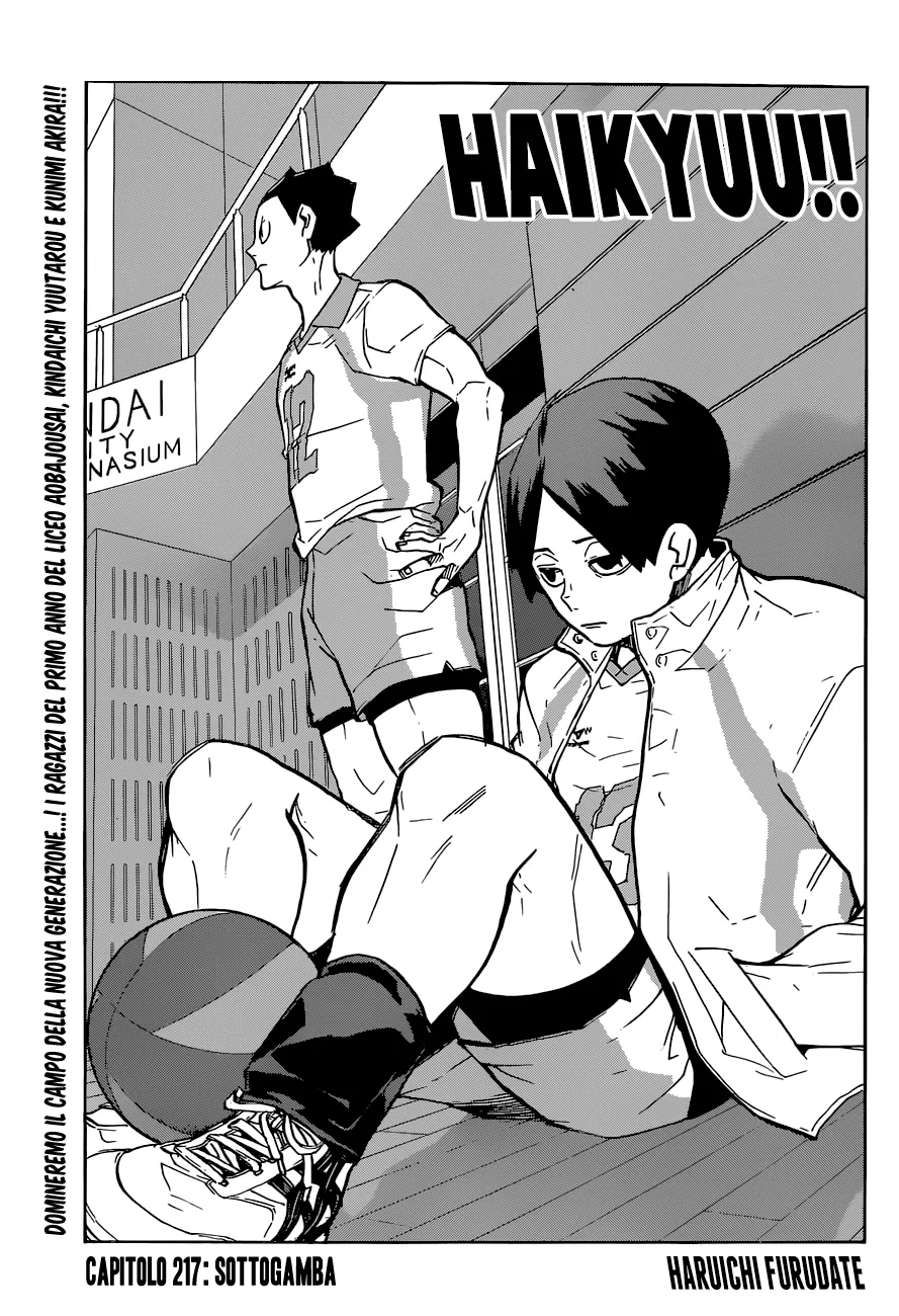 Read Haikyuu!! IT Manga Online
